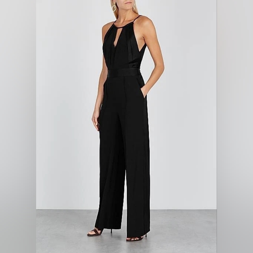 NEW Diane Von Furstenberg Black Jumpsuit